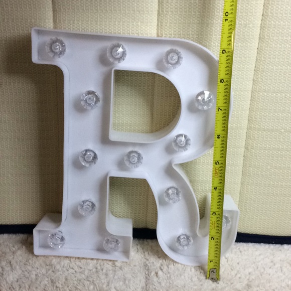 LED Letter Light Up, letter R - Picture 5 of 6